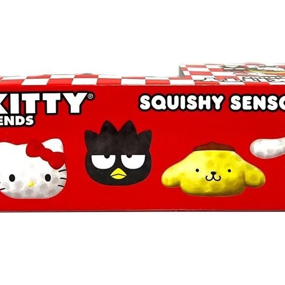New Sanrio & Friends Squishy Sensory Balls-Hello Kitty Badtz-maru Cinnamoroll - Picture 3 of 8